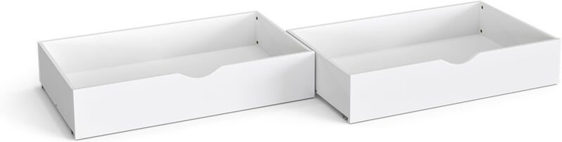 Rollschublade Everest, Weiß, 97.7 x 55.6 cm 2er Set, Vitalispa