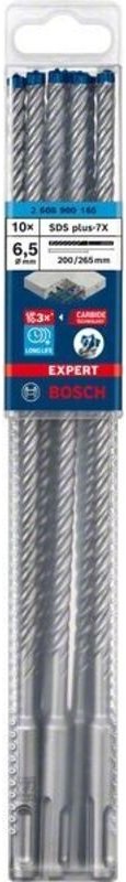 Hammerbohrer expert 6,5x200x265mm ve à 10 Stück sds plus-7X - Bosch