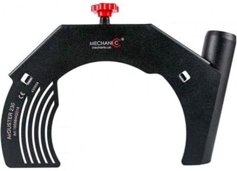 AirDUSTER 230 - Absaugdeckel de für Diamanttrennscheibe de (230 mm, universal, kompatibel mit Winkelschleifer) - Mechani...