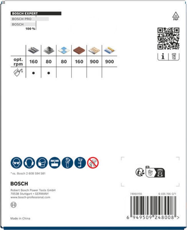 Bosch EXPERT Multi Material Power Change Plus-Lochsäge, 111 x 60 mm