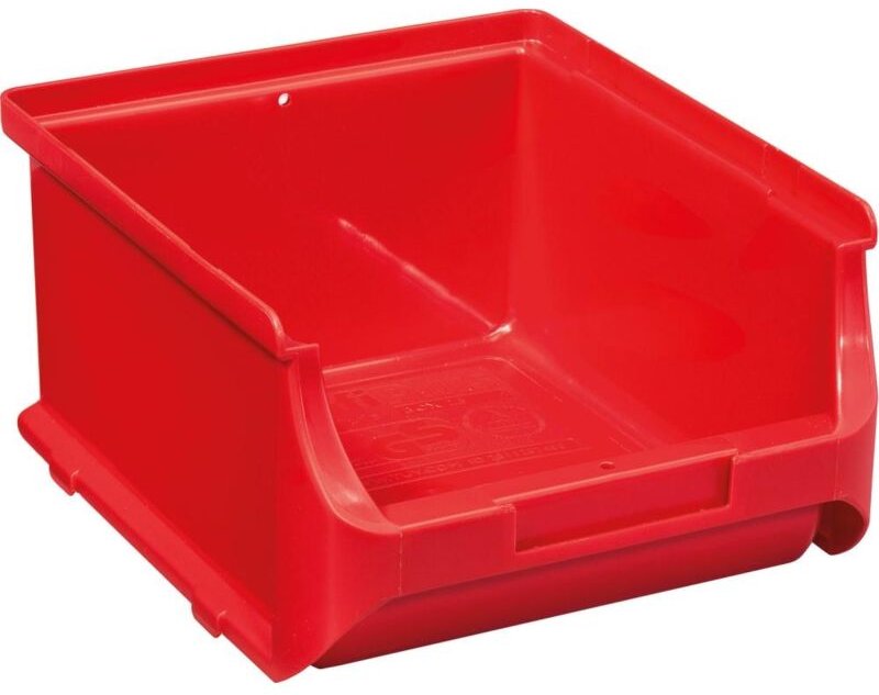 Stapelsichtboxen ProfiPlus Box 2B 13,7 x 16 x 8,2 cm rot Aufbewahrung - Allit