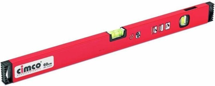 CIMCO Wasserwaage Alu 800mm 2Lib 211523