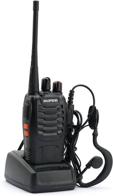 Trade Shop - BF-888S professioneller tragbarer transceiver uhf vhf 2W radio walkie-talkie -