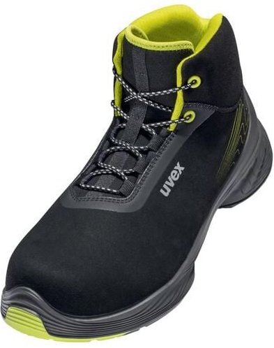uvex 1 G2 Stiefel S2 schwarz, gelb Weite 11 Gr. 38