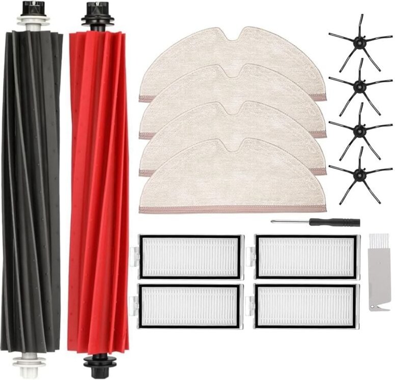 Für Q5 Pro/Q5 /Q8 Max/Q8 Roboter Reiniger Wichtigsten Seite Pinsel Hepa-Filter Mopp Pads Ersatzteile