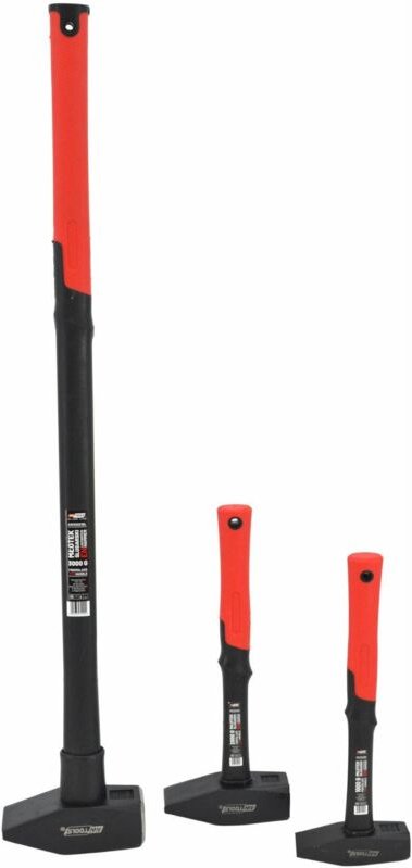 AWTOOLS Schlosserhammer 6,0 kg Fiberglas Schwarz