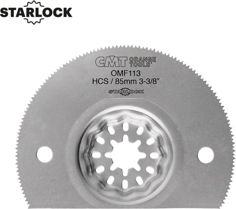 OMF113-X1 SEGMENTIERTE KLINGE FÜR WEICHE MATERIALIEN HCS D=85mm SL