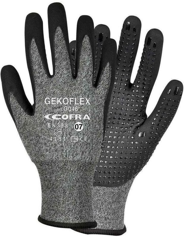 Arbeitshandschuhe aus Nitril und PU m. Noppen 11 (XXL)