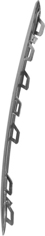 Tlily - 2228853801 Nebelscheinwerfer-Stoßstangen-Kühlergrill-Zierleiste für Lufteinlass-Dekorationsstreifen für W222 S45...