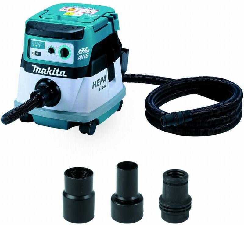 Makita - Staubsauger 8L 18V (Solo) + aws DVC867LZX4