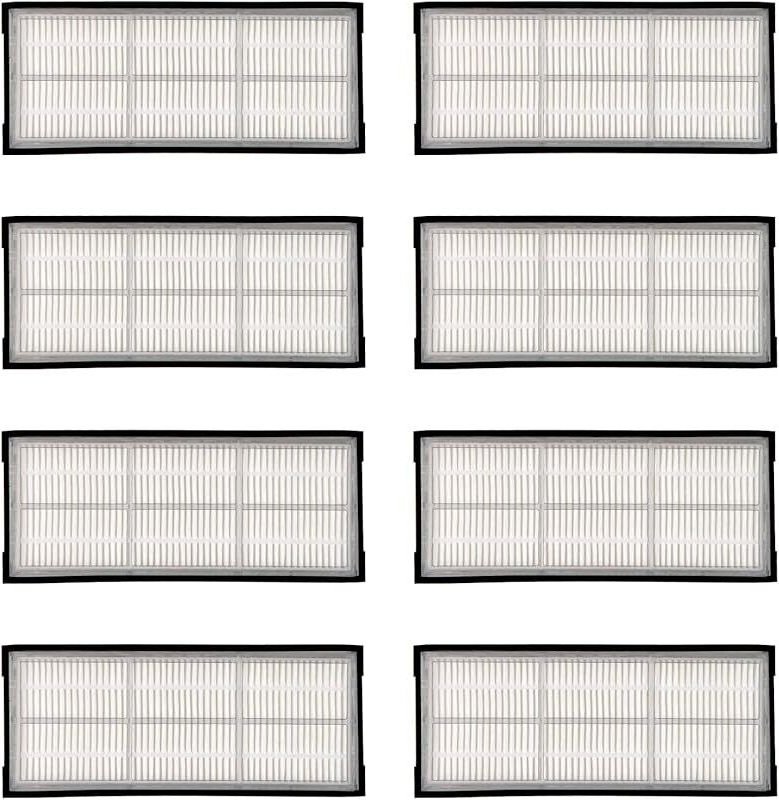 HEPA-Filterset für die Vorderachse (8 Stück) für Roborock S7, S7+, S7 MaxV, S7 MaxV Plus, S7 MaxV Ultra, S8 Pro Ultra, S...
