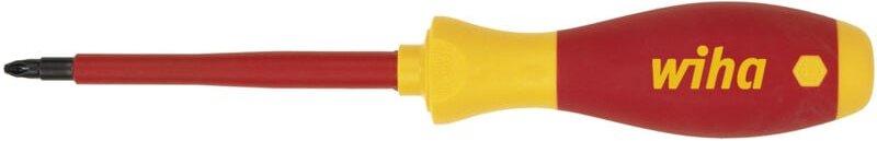 Toolland - Wiha Schraubendreher SoftFinish® electric Pozidriv PZ1 x 80 mm (00878)