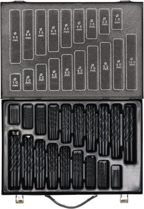 Gedore - Spiralbohrersatz ø 1-10mm 0.5-Steigung 170-tlg.
