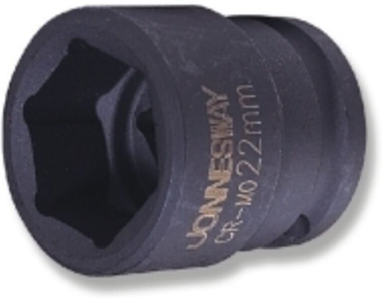Nasadka Udarowa Jonnesway 6-Winkel 3/4" 50mm, Cr-Mo, hochfest, ideal für schwere, extrem haltbare und industrielle Werks...