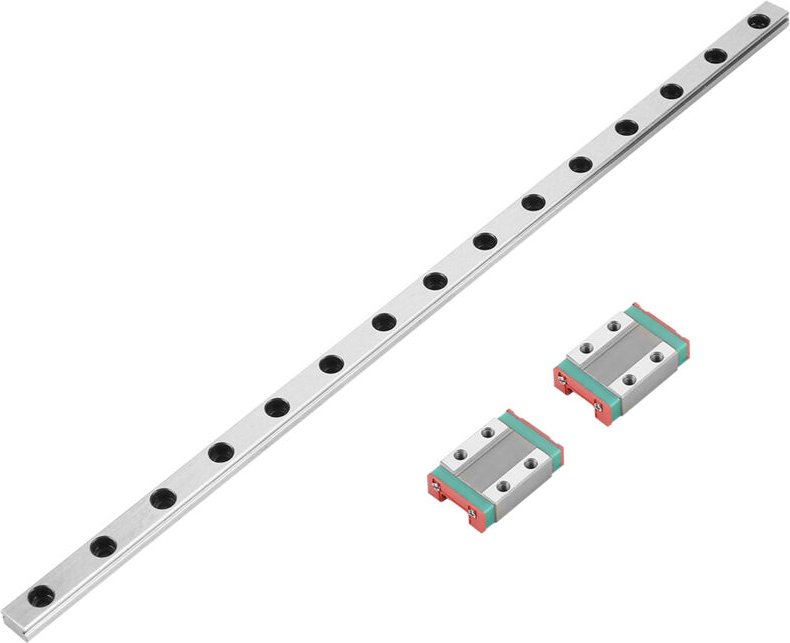 MGN9B 300 mm Linearführungsschiene, 9 mm breit, mit 2 MGN9B Schienenblöcken