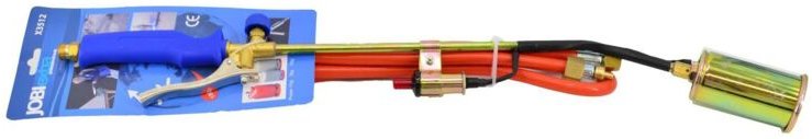 JOBI Extra WX3514, Gasbrenner mit Piezozünder, 300 mm, ideal zum Schweißen, Entfrosten und für Dacharbeiten, kompatibel ...