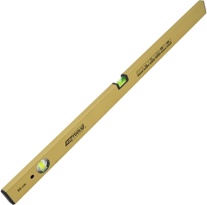 AWTOOLS GOLDENE NIVEAUSCHALE 120 cm
