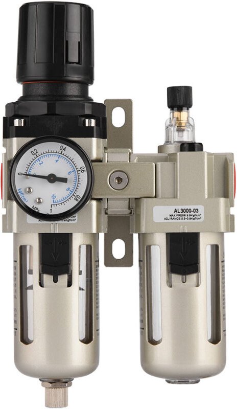 Eosnow Luftdruckregler, Leichtgewichtsfilter kleines Design in/Outlet 3/8 "für Laborfabrikhaus