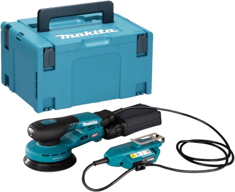 Makita BO 001 CGZ01 Akku Exzenterschleifer 40 V max. 125 mm 5,0 mm Hub Brushless + Makpac - ohne Akku, ohne Ladegerät