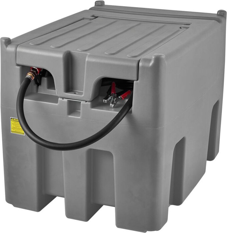 Mophorn - Tragbarer Dieseltank von , 116 Gallonen Fassungsvermögen, 10 gpm Durchflussrate. Mit 12-V-Pumpe und 13,1 Fuß S...