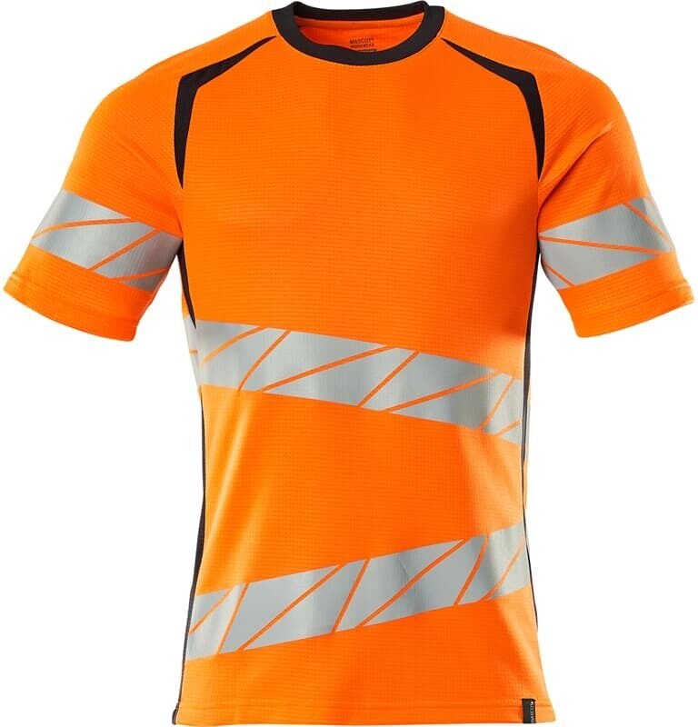 Mascot Warnschutz Premium T-Shirt ACCELERATE SAFE 19082-771 Gr. M hi-vis orange/schwarzblau