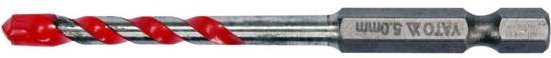 Universalbohrer 5,0 mm sechskant YT-44782 Yato