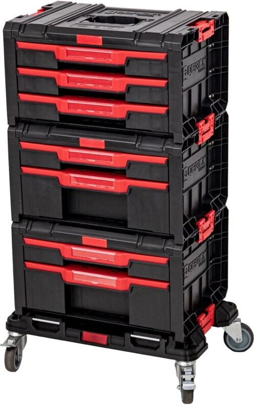Toolbrothers - rhino l eco Drawer Set 2x Drawer 2 + 1x Drawer 3 + Rollbrett