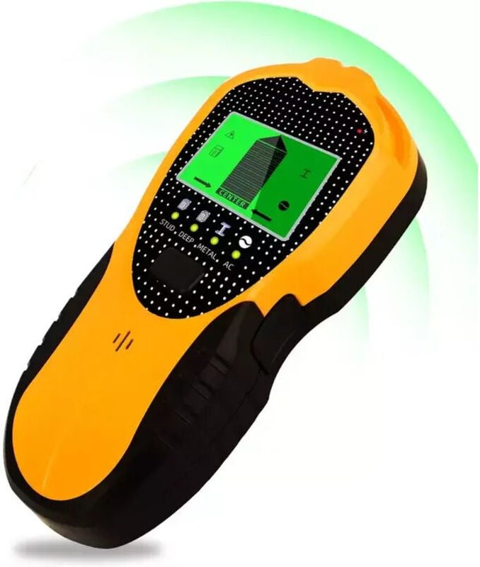 4-in-1 Multifunktions-Wanddetektor, Metalldetektor für Kabel und Holz, hochauflösendes LCD-Dickenmessgerät