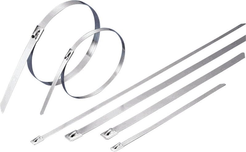 1592824 TC-BCT-127203 Kabelbinder 127 mm 4.90 mm Silber 1 St. - Tru Components