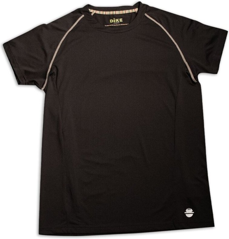 Terry Graphene Arbeits-T-Shirt - l - Schwarze - Dike