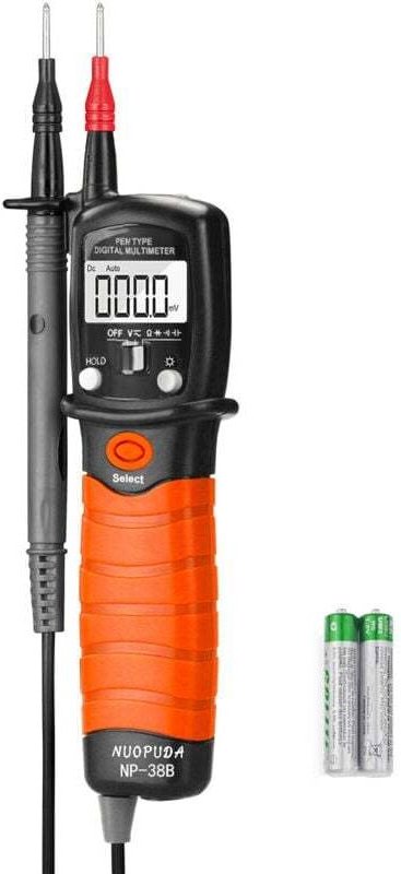 Multimètre Stylo Numérique Automatique 2000 Points Testeur Tension AC DC Résistance Diode Continuité