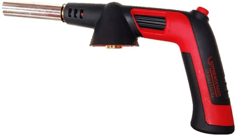 ROTHENBERGER Industrial RS 220 Brenner Aufsatz Piezo 180-360 °C Drehung/Über Kopf Lötbrenner für RoButan - 1500004681