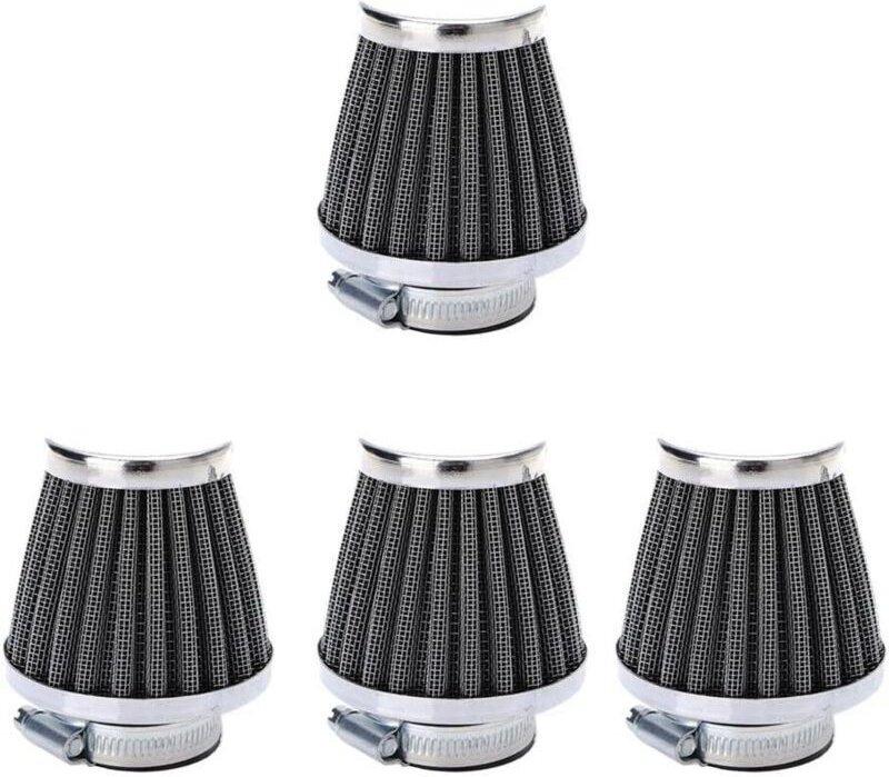 4 x Kaltluftfilter-Entlüftungs-Kurbelgehäuse-Turbolüfter 54 mm Mini Blau für Auto Motorrad