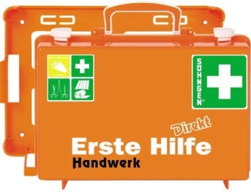 Söhngen - Erste Hilfe Koffer direkt 0370096 din 13157 orange