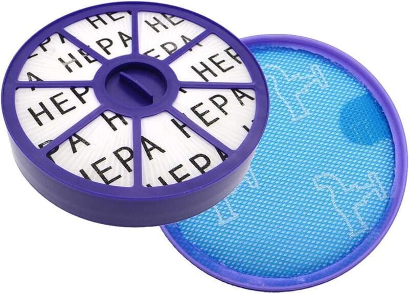 HEPA-Filterset für Vorder- und Rückseite für Dyson Staubsauger DC19, DC20, DC21, DC29