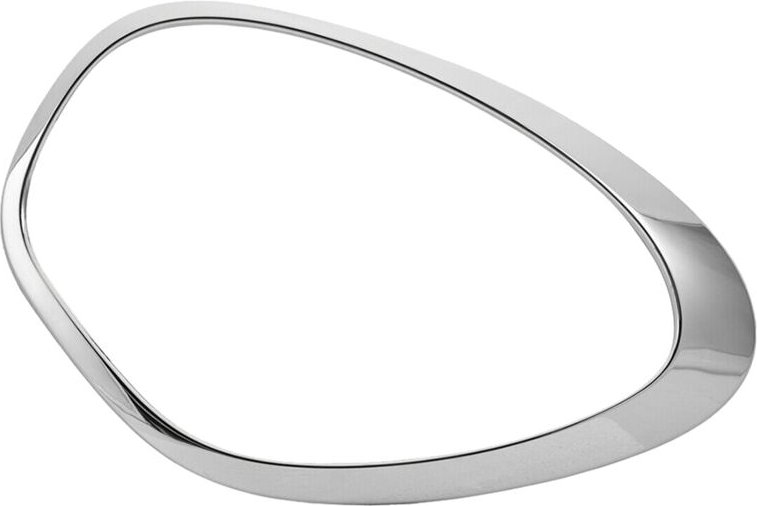 Tlily - Linker Vorderer Scheinwerfer-Zierring 51139801573 für R60 Countryman 11-16, Scheinwerferlampe, Chromrahmen-Dekor...