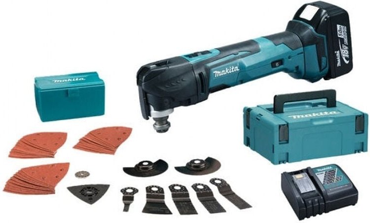 Multifunktionswerkzeug 18V lxt (2x5,0 Ah) in makpac Makita DTM51RTJX2