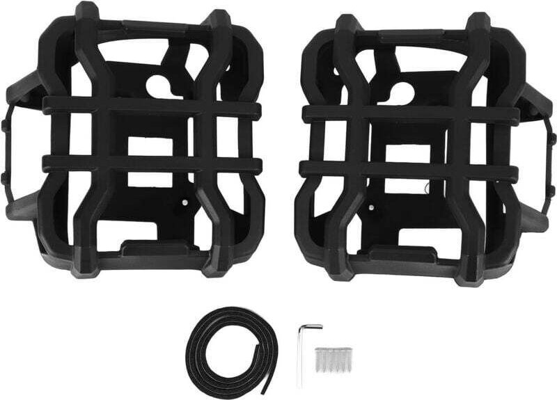 KZQ - Stück Rücklichtabdeckungen, schlagfeste Schutzvorrichtungen, schwarz