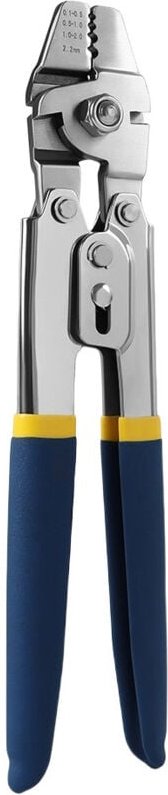 Drahtseil-Crimpwerkzeug für Angelschnüre und Aluminium-Crimphülsen bis 2,2 mm, ideal für Drahtseil-Crimp- und Crimpproje...