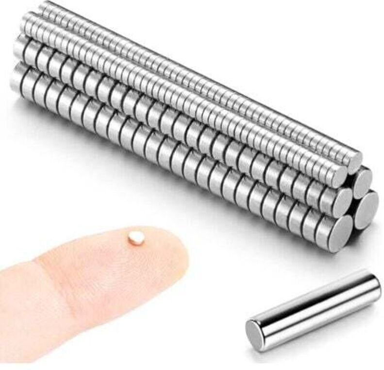 300 Stück Magnete 3x1mm - Winzige Magnete Neodym-Magnete - Seltenerdmagnete - Mini-Magnete Kleine runde Magnete