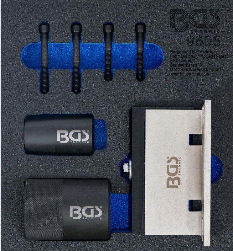 Bgs Technic - Werkstattwageneinlage 1/6: Nockenwellen-Haltewerkzeug- und Kurbelwellendichtring-Werkzeug-Satz für Ford, V...