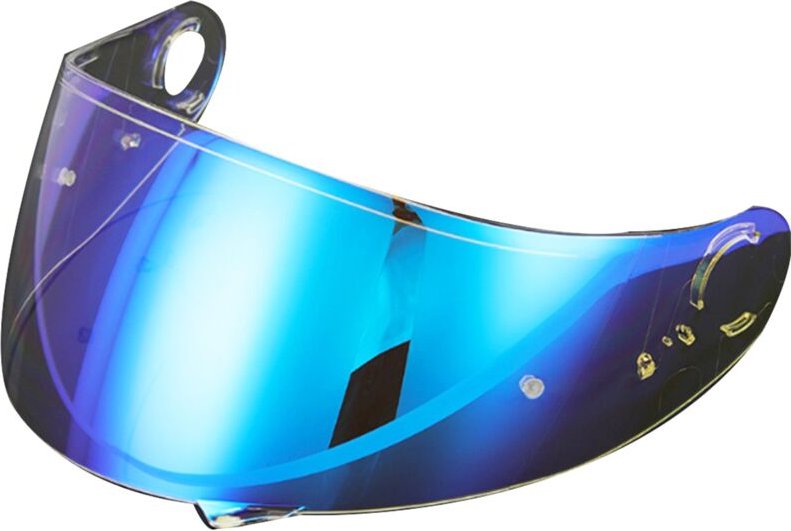 Motorradhelm -Linse, Helm-Visier-Zubehör, Helm-Windschutzscheiben-Linse für GT-AIR GT-AIR2-Helm, Transparentes -Blau