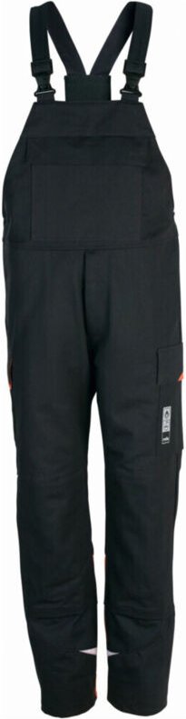 Rofa Schweißerschutz-Latzhose Splash, dunkelanthrazit / grau, Konfektionsgröße DE: 54