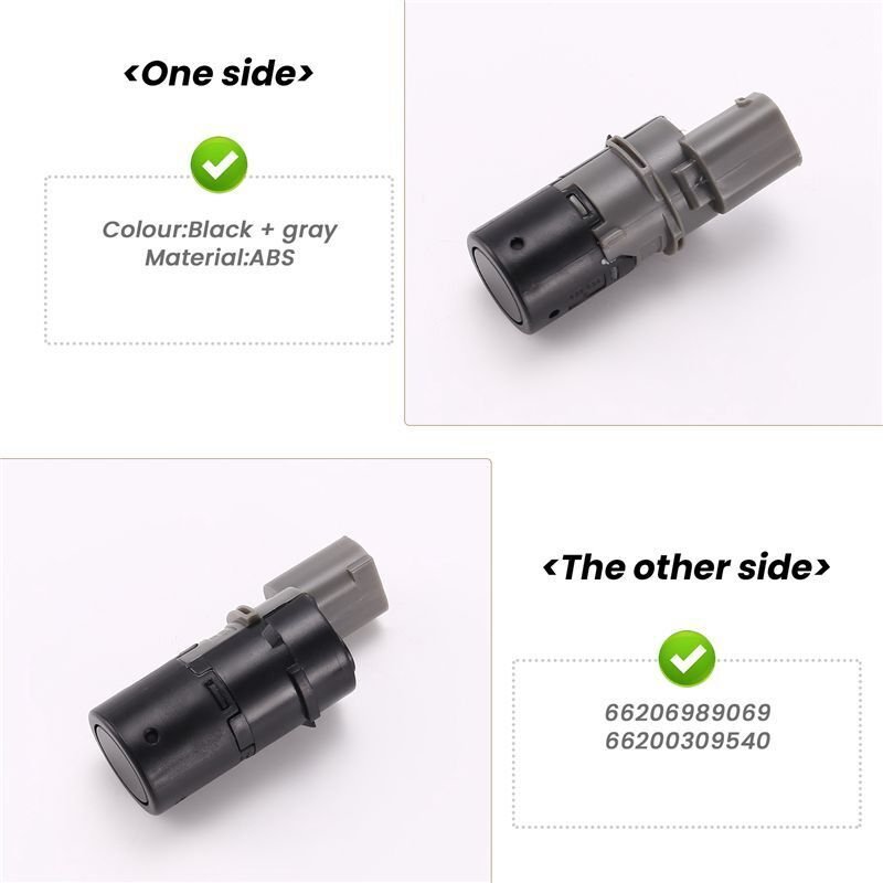 4 PC Auto RüCk Seiten UnterstüTzungs Pdc Park Sensor für E39 E46 E53 E60 E61 E63 E64 E65 E66 E83 66206989069 66200309540