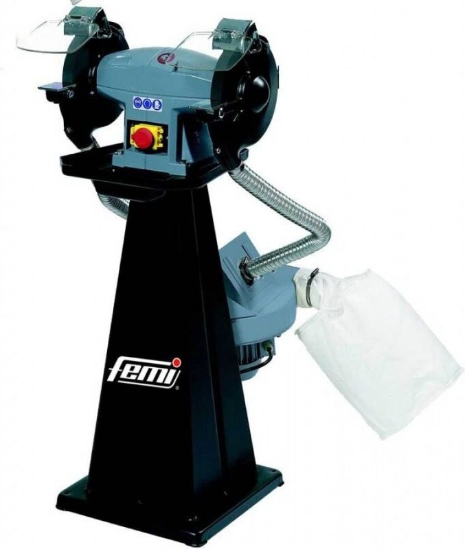 Schleifscheibe Femi 195 - 2200 w Drehstrom - ø 300x40x20 mm - Ohne Schleifscheiben - 8001331