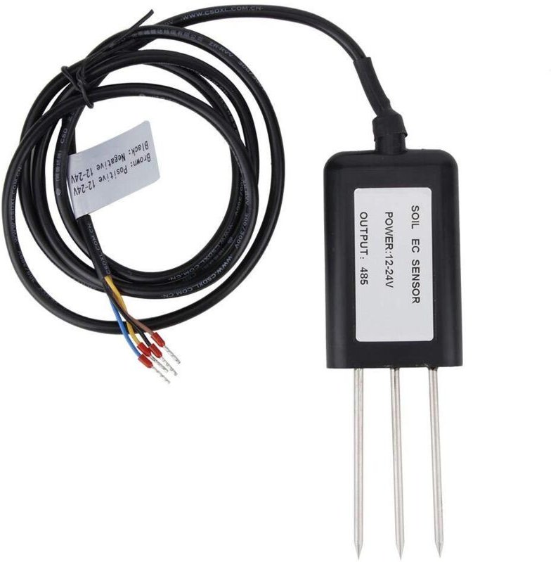 Hochpräziser, wasserdichter Bodentemperatur- und Feuchtigkeitssensor (EC-Sensor) / Düngemitteldetektor/Tester