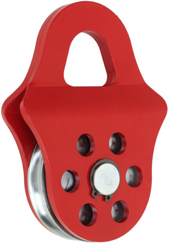 4-Tonnen-Kletterrolle, Rollenblock, Kabel bis 12 mm Durchmesser, Drahtseilzug, Seilführungswinde, Heberollen