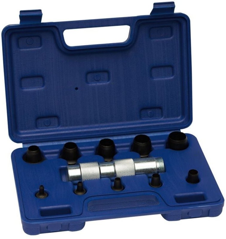 Satz von 10 Stanzen 3-20mm mit Stanzgriff, 11 Stück 332-51-4 Irimo
