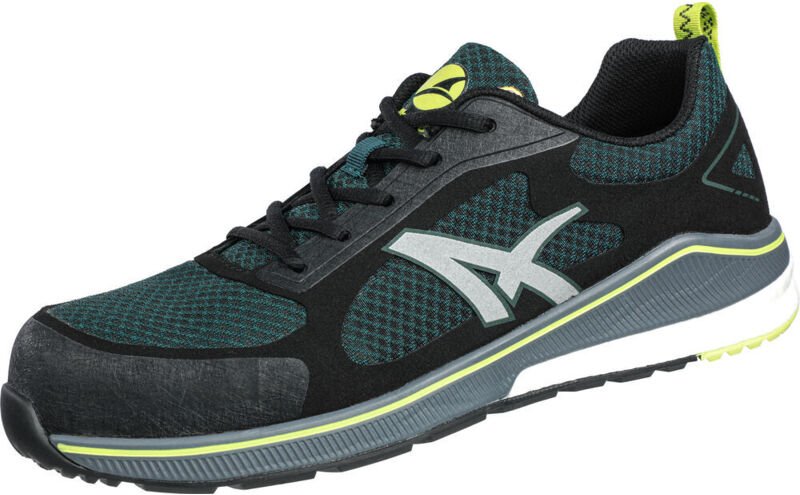 Albatros - Sicherheitsschuh AER58 green low Gr.43 schwarz/grün S1P esd hro src 20345:2011