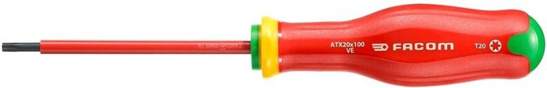 Facom Schraubendreher PROTWIST, isoliert 1000V, Torx 20 ATX20X100VE